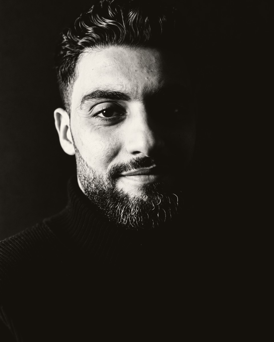 Portrait of Sayed Abdulla, engineer and developer, Bahrain.